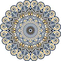 kleurrijke mandalaillustratie op krabbelstijl. vector hand getrokken doodle mandala met hart. felle kleuren mandala-ontwerp om af te drukken, poster, omslag, brochure, flyer, banner, boekomslag.