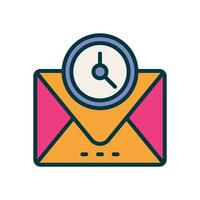 e-mail icoon. vector gevulde kleur icoon voor uw website, mobiel, presentatie, en logo ontwerp.