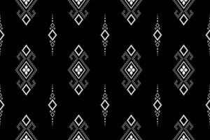 natuur jaargangen kruis steek traditioneel etnisch patroon paisley bloem ikat achtergrond abstract aztec Afrikaanse Indonesisch Indisch naadloos patroon voor kleding stof afdrukken kleding jurk tapijt gordijnen en sarong vector