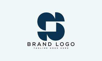 brief s logo ontwerp vector sjabloon ontwerp voor merk.
