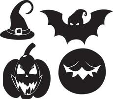 hallween vector silhouet 8