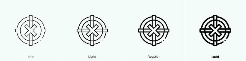 stoppen roken icoon. dun, licht, regelmatig en stoutmoedig stijl ontwerp geïsoleerd Aan wit achtergrond vector