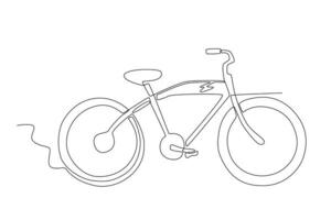een modern elektrisch fiets vector