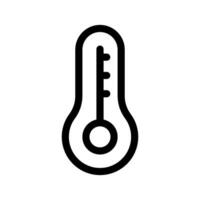 thermometer icoon vector symbool ontwerp illustratie