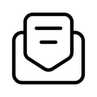 brief icoon vector symbool ontwerp illustratie