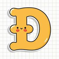 dogecoin symbool sticker karakter. vector hand- getrokken tekenfilm kawaii karakter illustratie icoon. pret dogecoin teken sticker karakter concept