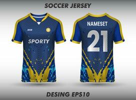 vector Jersey ontwerp voor sublimatie sport t overhemd ontwerp