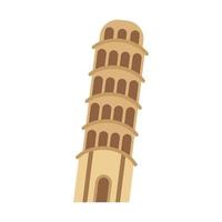 Italië landmark vector illustratie ontwerp