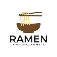 ramen illustratie logo vector