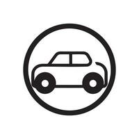 auto pictogram vectorillustratie vector