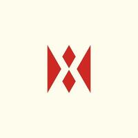 brief X logo ontwerp vector idee met creatief en gemakkelijk concept