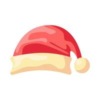de kerstman hoed icoon Adobe x1 vector