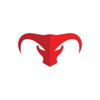 taurus logo sjabloon vector pictogram illustratie ontwerp