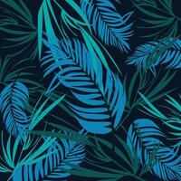 abstract tropisch bladeren achtergrond vector