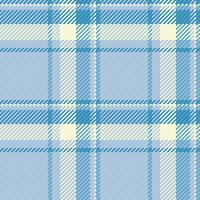 naadloos kleding stof structuur van vector controleren textiel met een Schotse ruit plaid patroon achtergrond.