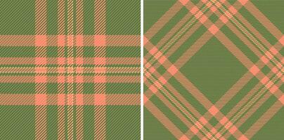 controleren plaid patroon van achtergrond kleding stof Schotse ruit met een vector naadloos textiel textuur.