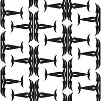 zwarte borstel abstracte achtergrond textuur patroon ontwerp vectorillustratie. vector