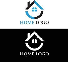 huis logo ontwerp vector