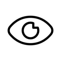 oog icoon vector symbool ontwerp illustratie