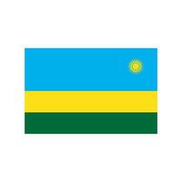 rwandese vlag icoon vector