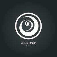 een logo met abstract vector logo ontwerp