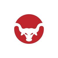 Stier logo sjabloon vector