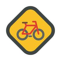 fiets vector vlak icoon voor persoonlijk en reclame gebruiken.