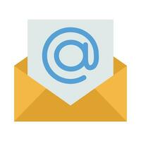 e-mail vector vlak icoon voor persoonlijk en reclame gebruiken.