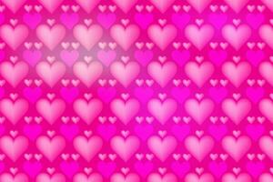 roze hart naadloos patroon achtergrond. valentijnsdag dag achtergrond. vector illustratie.