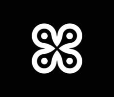 abstract tech logo ontwerp sjabloon vector