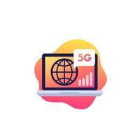 5g netwerk verbinding vector icoon