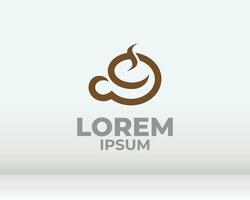 koffie Boon met fabriek Afdeling hipster minimaal logo vector met blad gemakkelijk lijn schets icoon voor cafe