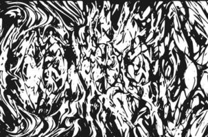 een zwart en wit abstract patroon met een veel van wervelingen vector