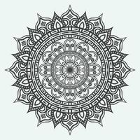 luxe mandala ontwerpsjabloon vector