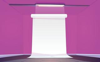 roze studio achtergrond hoge kwaliteit vector