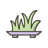 Gras Vector Icon