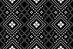 natuur jaargangen kruis steek traditioneel etnisch patroon paisley bloem ikat achtergrond abstract aztec Afrikaanse Indonesisch Indisch naadloos patroon voor kleding stof afdrukken kleding jurk tapijt gordijnen en sarong vector