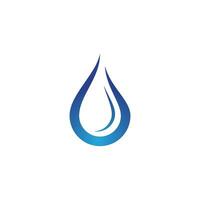 waterdruppel logo sjabloon vector