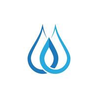 waterdruppel logo sjabloon vector