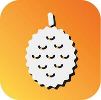 jackfruit vector glyph helling achtergrond icoon voor persoonlijk en reclame gebruiken.