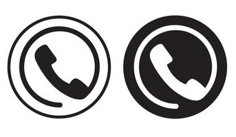 contactpictogram. vector illustratie eps10