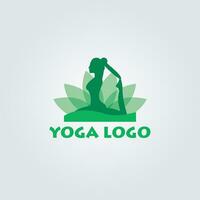yoga logo ontwerp vector sjabloon vector