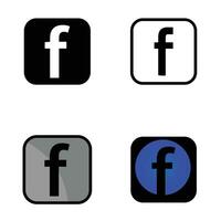 sociaal media vector icoon ontwerp