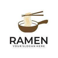 ramen illustratie logo vector