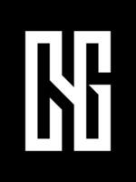 cng monogram logo sjabloon vector