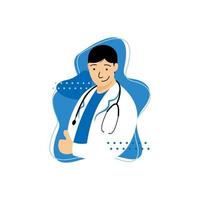 dokter illustratie cartoon vector