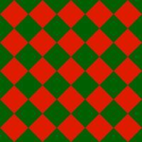 verzameling van groen en rood naadloos achtergronden geschikt voor Kerstmis seizoen. vector