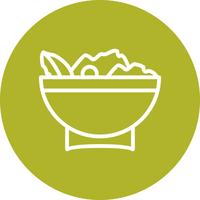 Vector salade pictogram