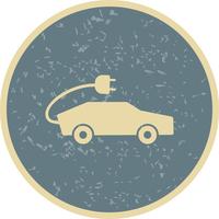 Elektrische auto Vector Icon