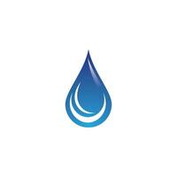 waterdruppel logo sjabloon vector